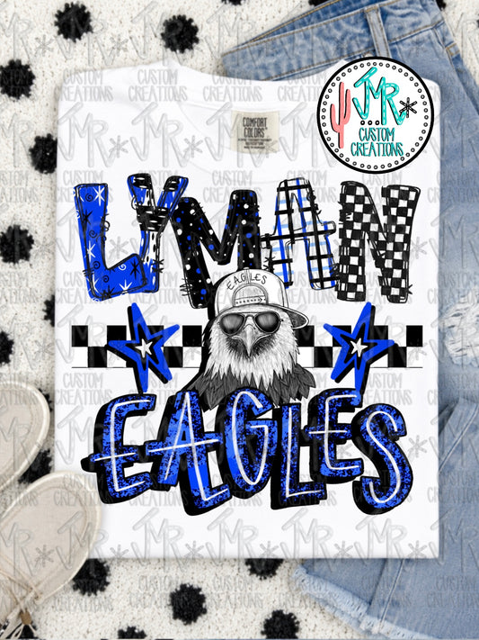 Lyman Eagle Gildan T-Shirt #7