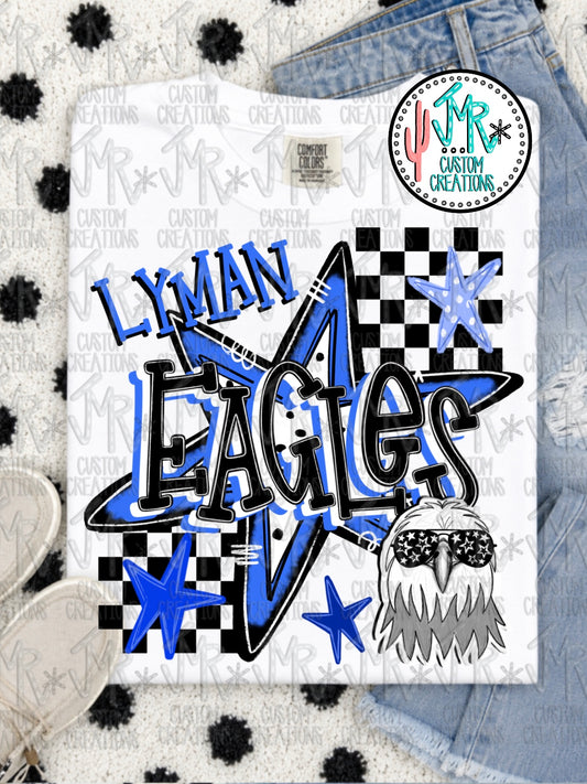 Lyman Eagle Gildan T-Shirt #8