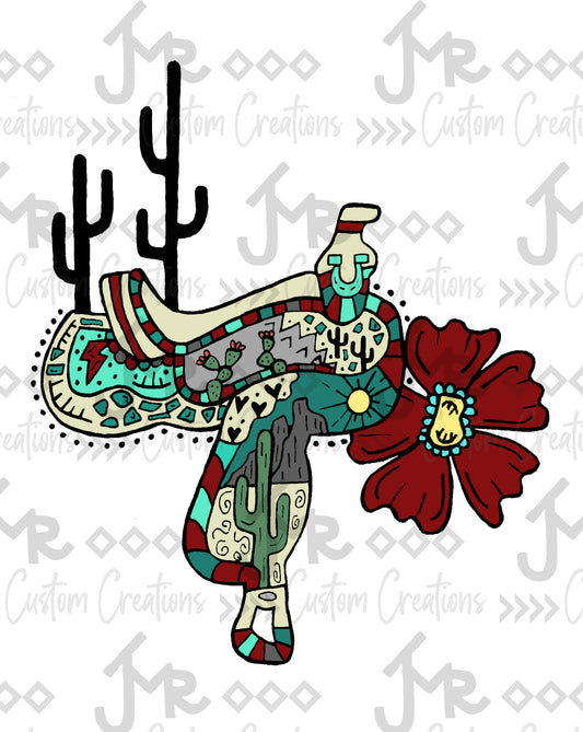 Saddle Western Design