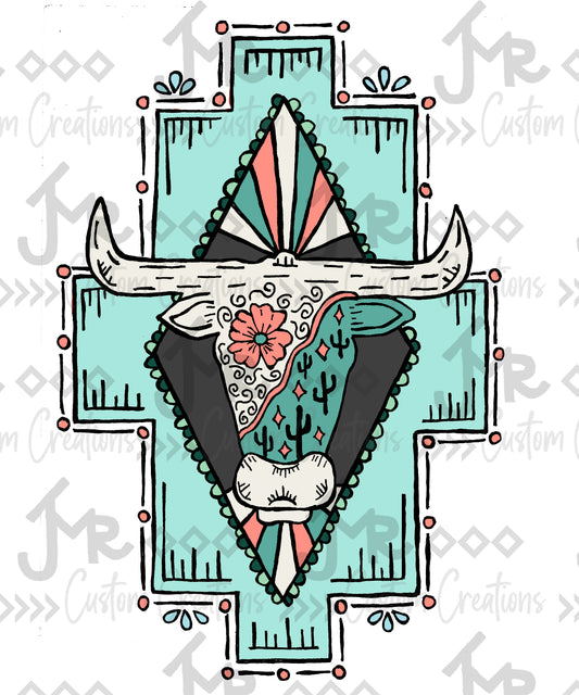Western Aztec Skull